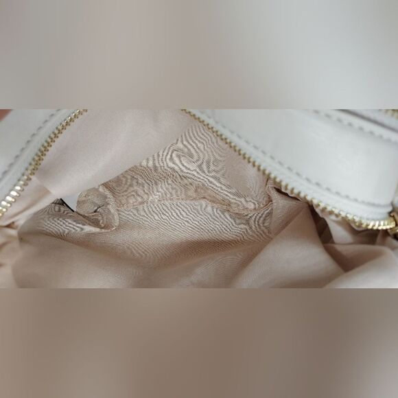 Valentino Orlandi Ivory/Cream Crossbody Bag Vegan Leather NWT Retail $210.00 - Picture 12 of 13